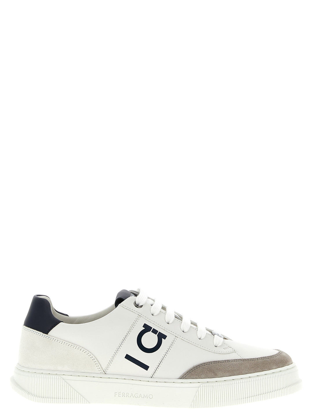 Ferragamo Alaska Sneakers - White/Black | 65488144fb24f03beefde15d02807b2ea341475b