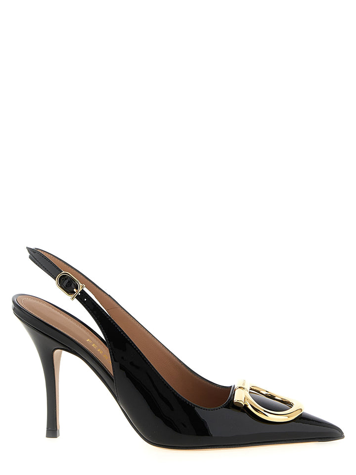 Ferragamo Sara Pumps - Black | 09895d4bcbdab322ee8a261fc6a290a4edc8f835