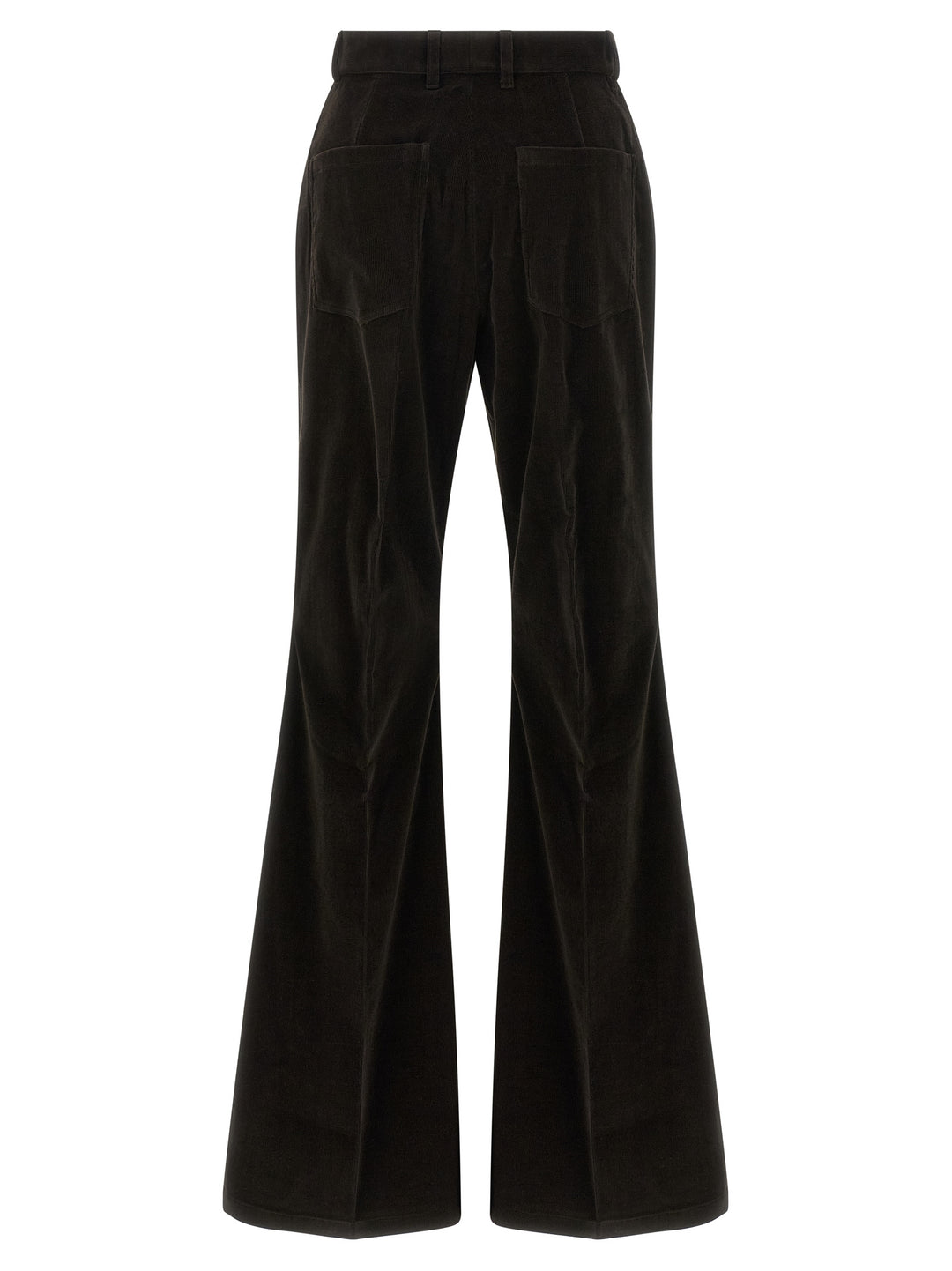 Ferragamo Velvet Pants - Brown | 6d02b8197722638a936c034bbc6da34a9798f475