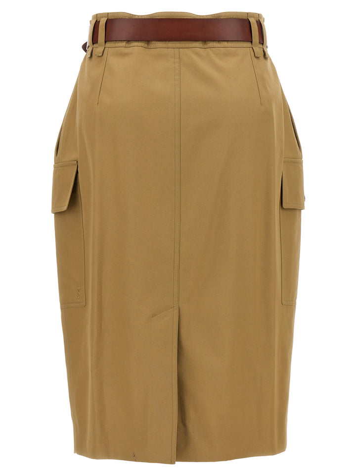 Cassandre Skirts Beige