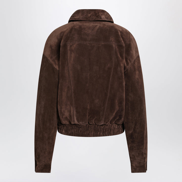 Saint Laurent Coats & Jackets - Brown | b6410f919a4a4760ef27f665101a66a35982eca2