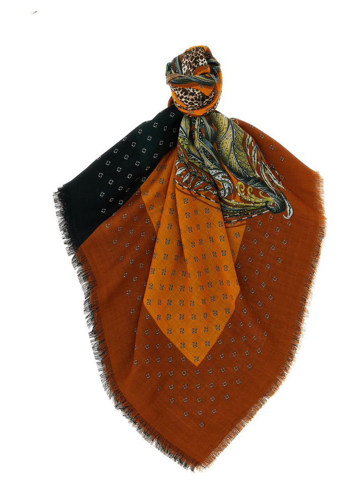 Ferragamo Madras Scarves and Foulards - Multicolor | e61e5b3cb315062a8cd50a5297cbf30cd6d471d5