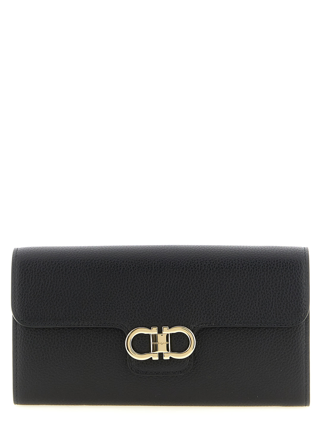 Ferragamo Gancini Wallets and Card Holders - Black | 7928f4f51ec06004607a0fffe687b269c3da29cc