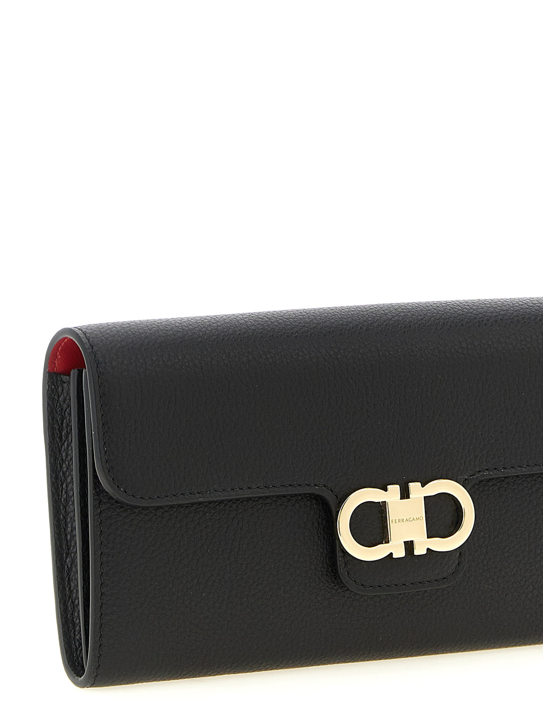 Ferragamo Gancini Wallets and Card Holders - Black | f61ce67151560820f8bde6c985a9acd7cd34cdb0