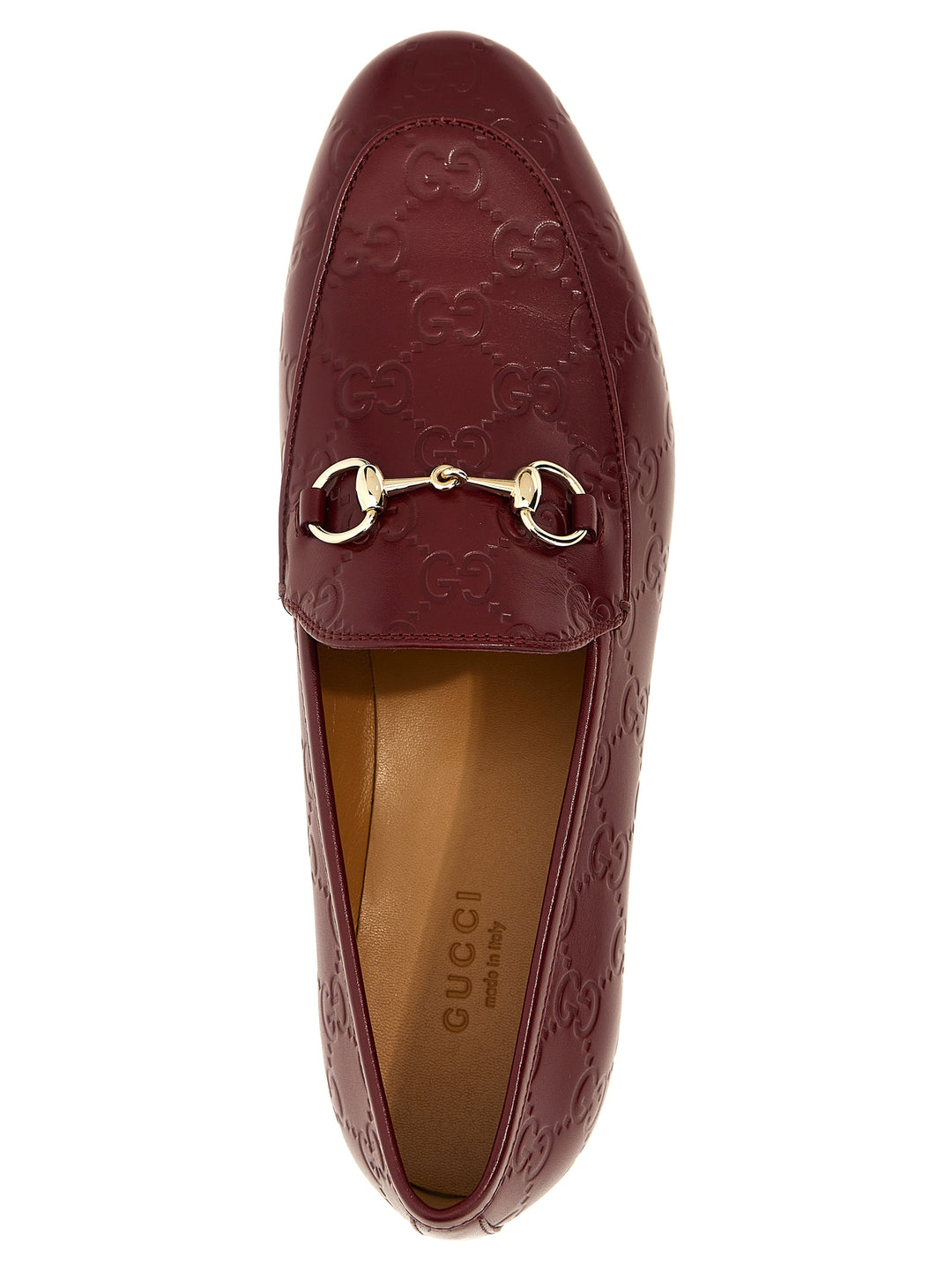 Gucci Jordaan Loafers - Red | 068856d059cacf5fbfab6f5af8983d9fde4ae7f3