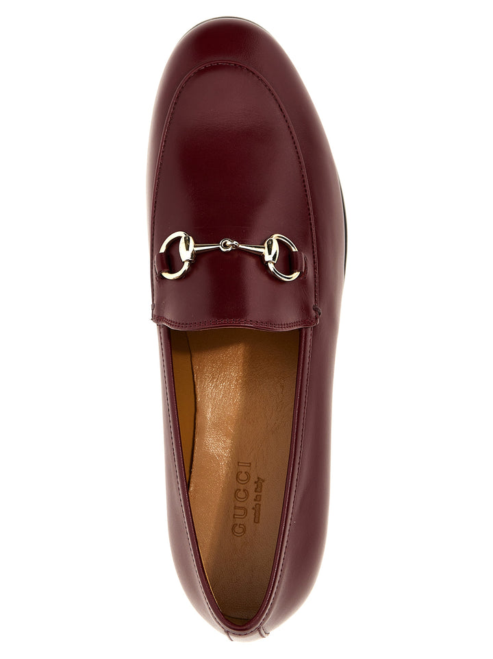 Gucci Jordaan Loafers - Bordeaux | 41ef6cd1e140bba3f81d95753ecd6e65a9e2edd8