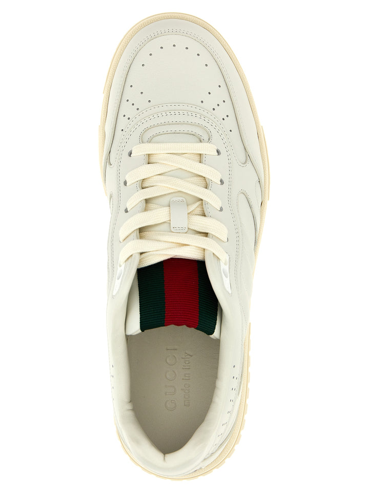 Gucci Re-Web Sneakers - White | b4757b1a2776c49537626abfb036b332d59fc1f3