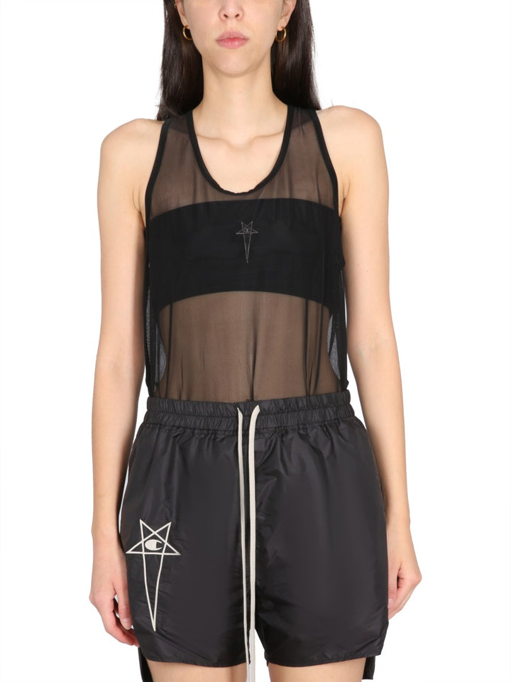 Rick Owens x Champion Tops - Black | Wanan Luxury