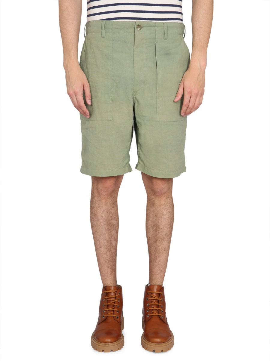 Engineered Garments Shorts - Green | Wanan Luxury