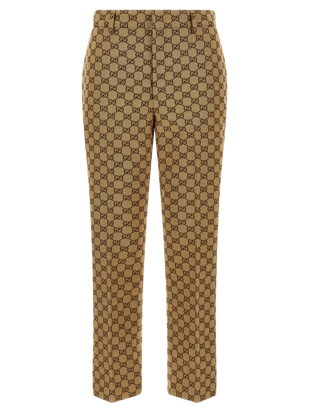 Gucci Gg Fabric Trousers Pants - Beige | 3e43c5c44fa3ba76a9586342d2ed92a5758ab55f