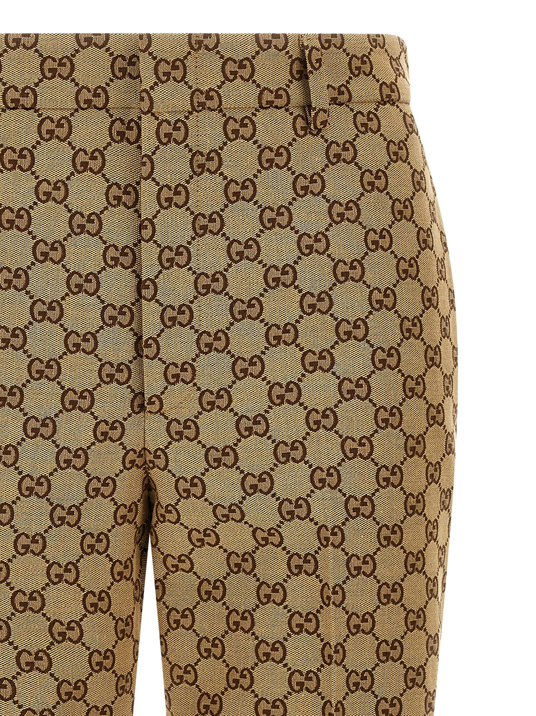 Gucci Gg Fabric Trousers Pants - Beige | da3b16fd7a23cf1239973b330c4b319ce0a7c123