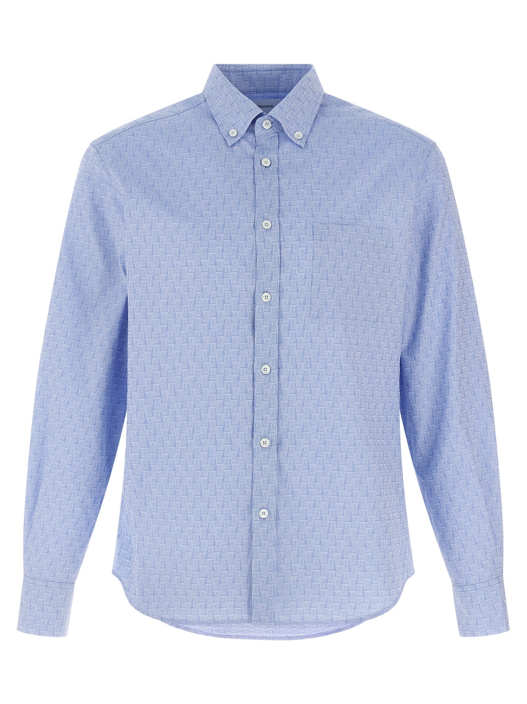 Ferragamo Gancini Shirt and Blouse - Light Blue | 4fcc314125cde941252e6c5f3d43323ac62c02ee