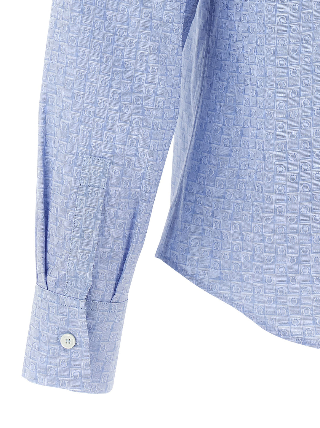 Ferragamo Gancini Shirt and Blouse - Light Blue | f704c63f0d39e9fdb0e8f8a9a0183d264fad39ce