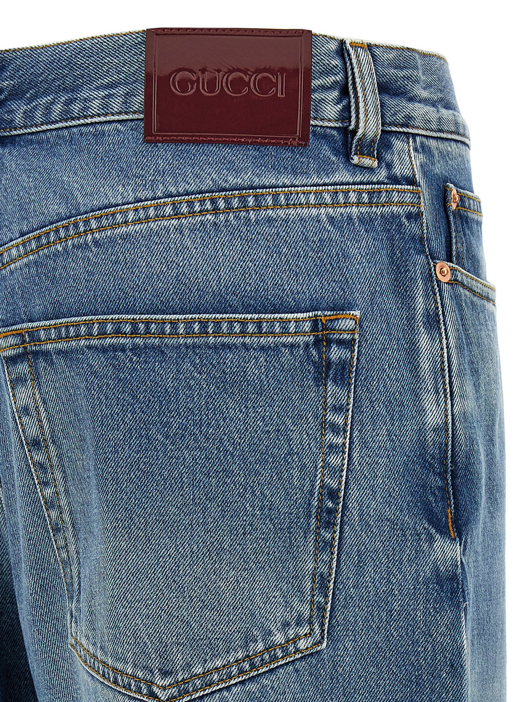 Gucci Boyfriend Jeans - Blue | 2d551f8f2770294ac30ca756bda0c4791faab8c4
