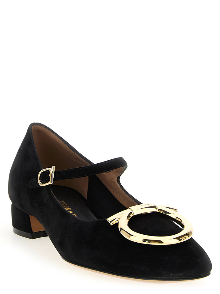 Ferragamo Marry 2 Flat shoes - Black | 5097880cba96519c6bbbd56942fc14f6dca55616
