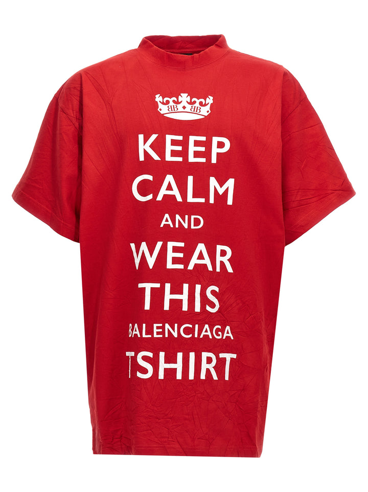 Keep Calm T-Shirt Red