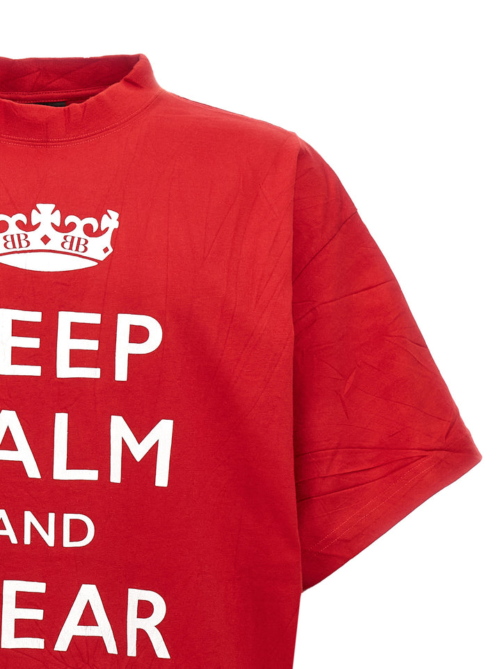 Keep Calm T-Shirt Red