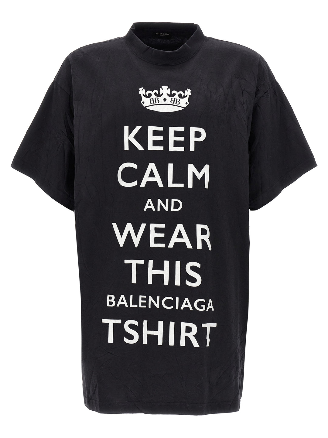 Keep Calm T-Shirt White/Black