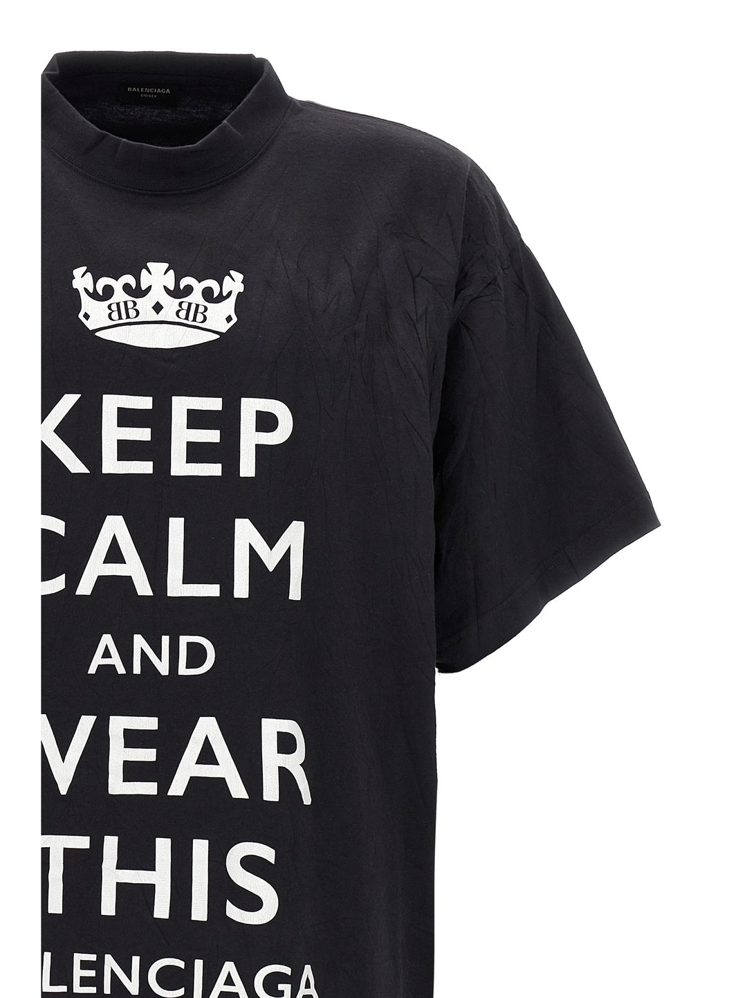 Keep Calm T-Shirt White/Black