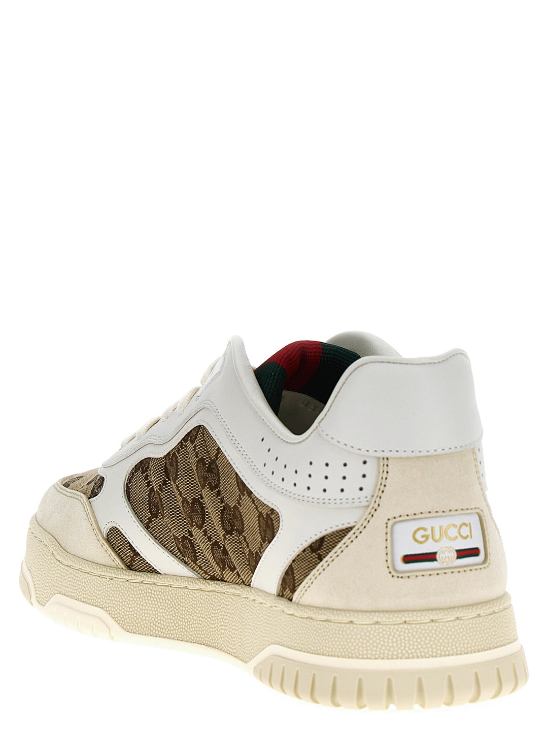 Gucci Gucci Re-Web Sneakers - Beige | 8e77d8a93f45ed02a9329ef1e53f9ac9ae876e0f