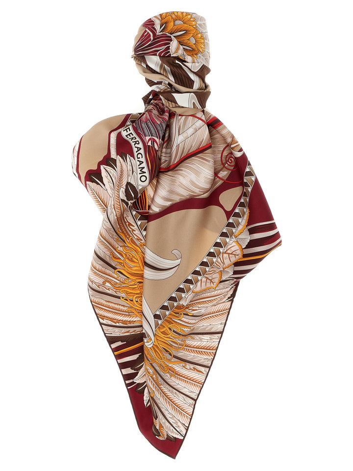 Ferragamo Giada Scarves and Foulards - Multicolor | 5ee76730ed8a8fa4fb03edefe1c039527d1e603c