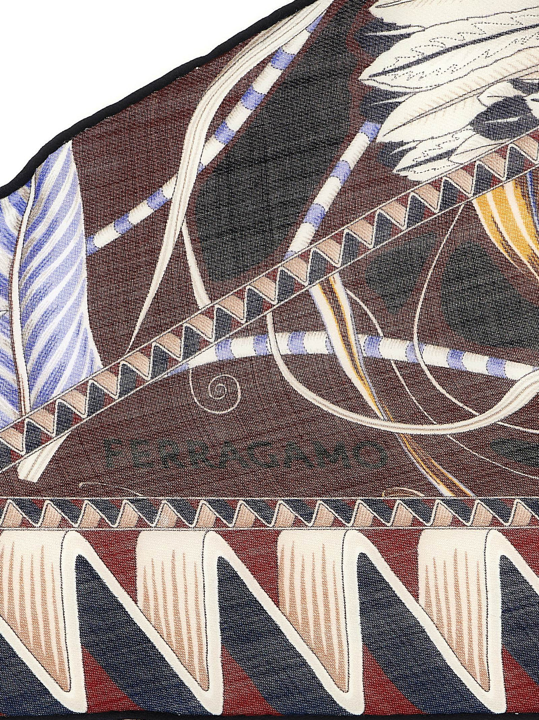 Ferragamo Giada Scarves and Foulards - Blue | 7e3b74839563861ede684b9819f43732193c1965