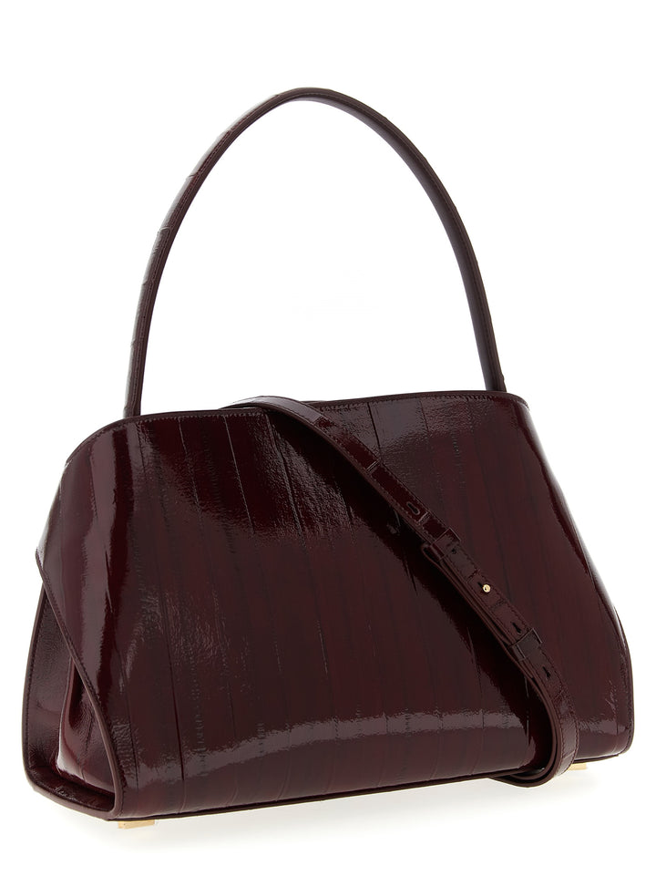 Ferragamo Hug Soft (M) Shoulder Bags - Bordeaux | 582f1897767b40b9c25bd6557484f76a7c3b6593