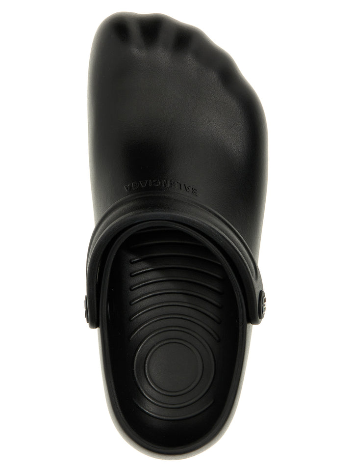 Sunday Molded Flat Shoes Black