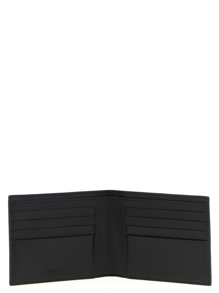 Ferragamo Gancini Wallets and Card Holders - Black | 8311d8f33d2e8d48f5de2d74366a16de0fba10ac
