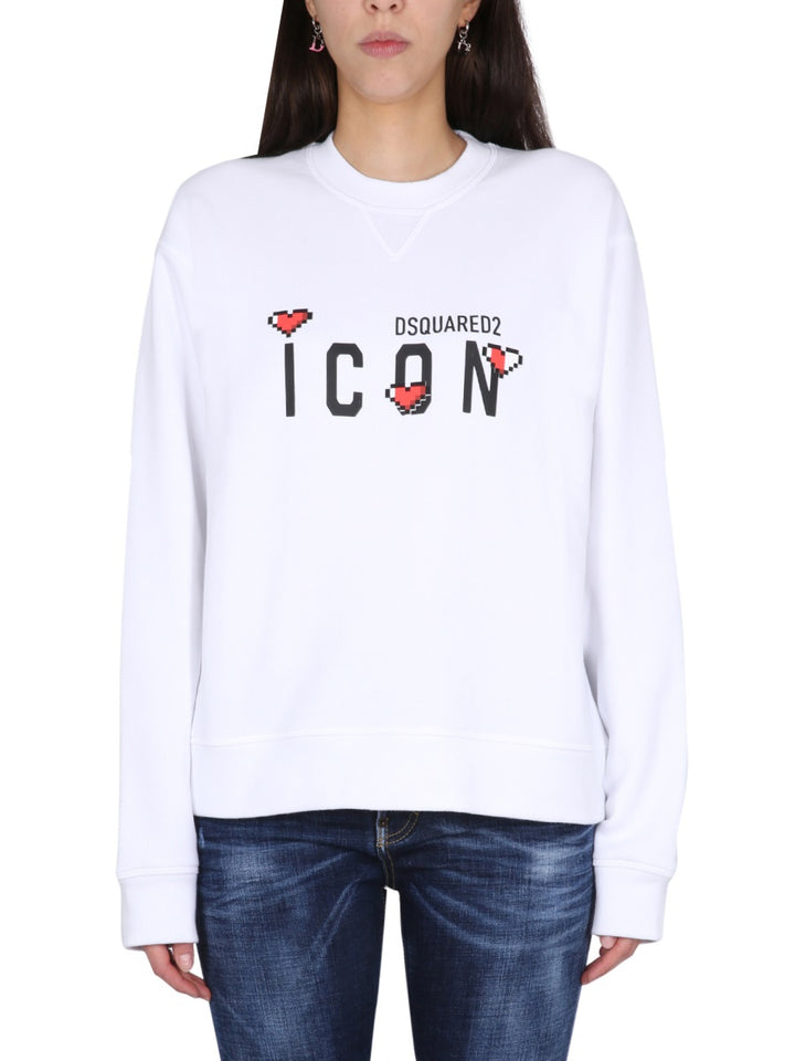 Dsquared2 Sweatshirts - White | Wanan Luxury