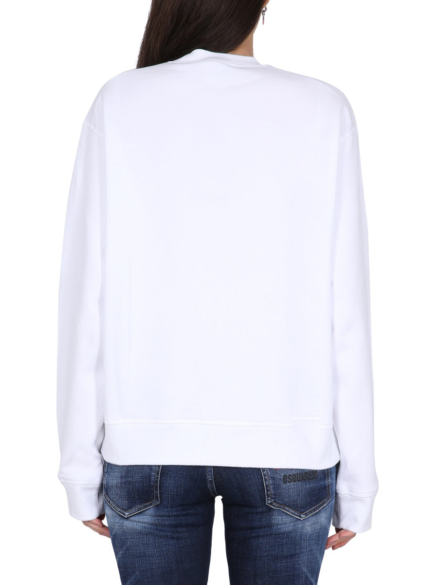 Dsquared2 Sweatshirts - White | Wanan Luxury