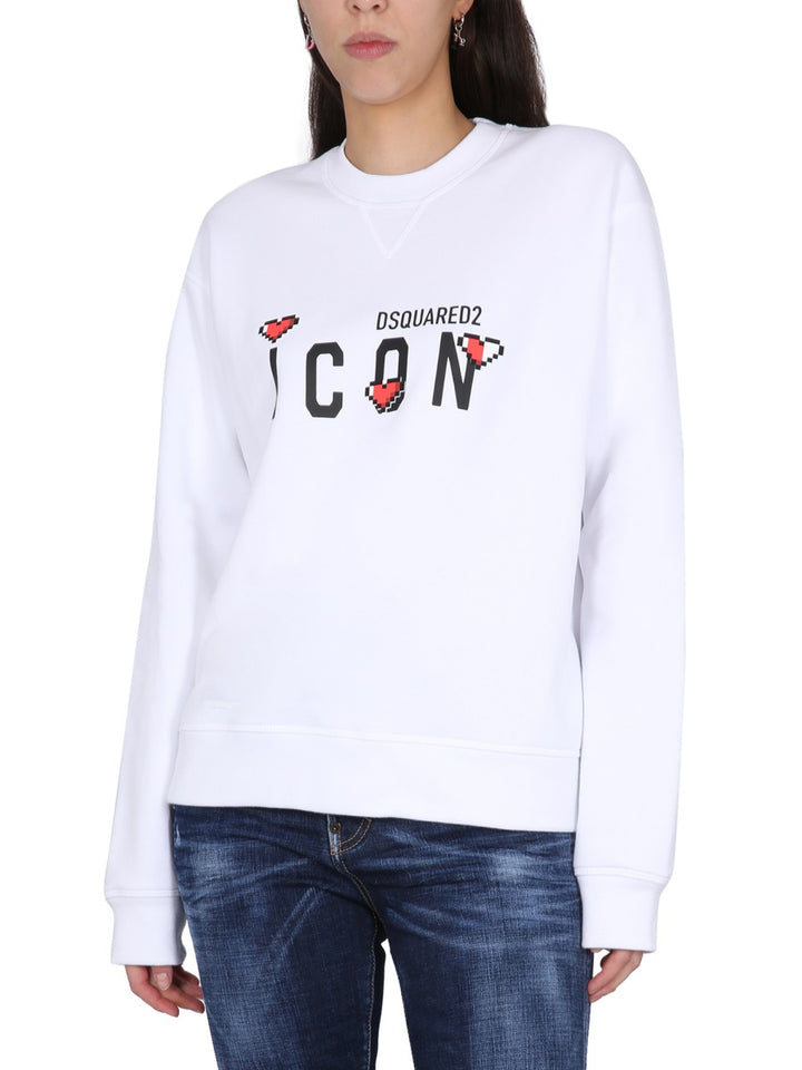 Dsquared2 Sweatshirts - White | Wanan Luxury