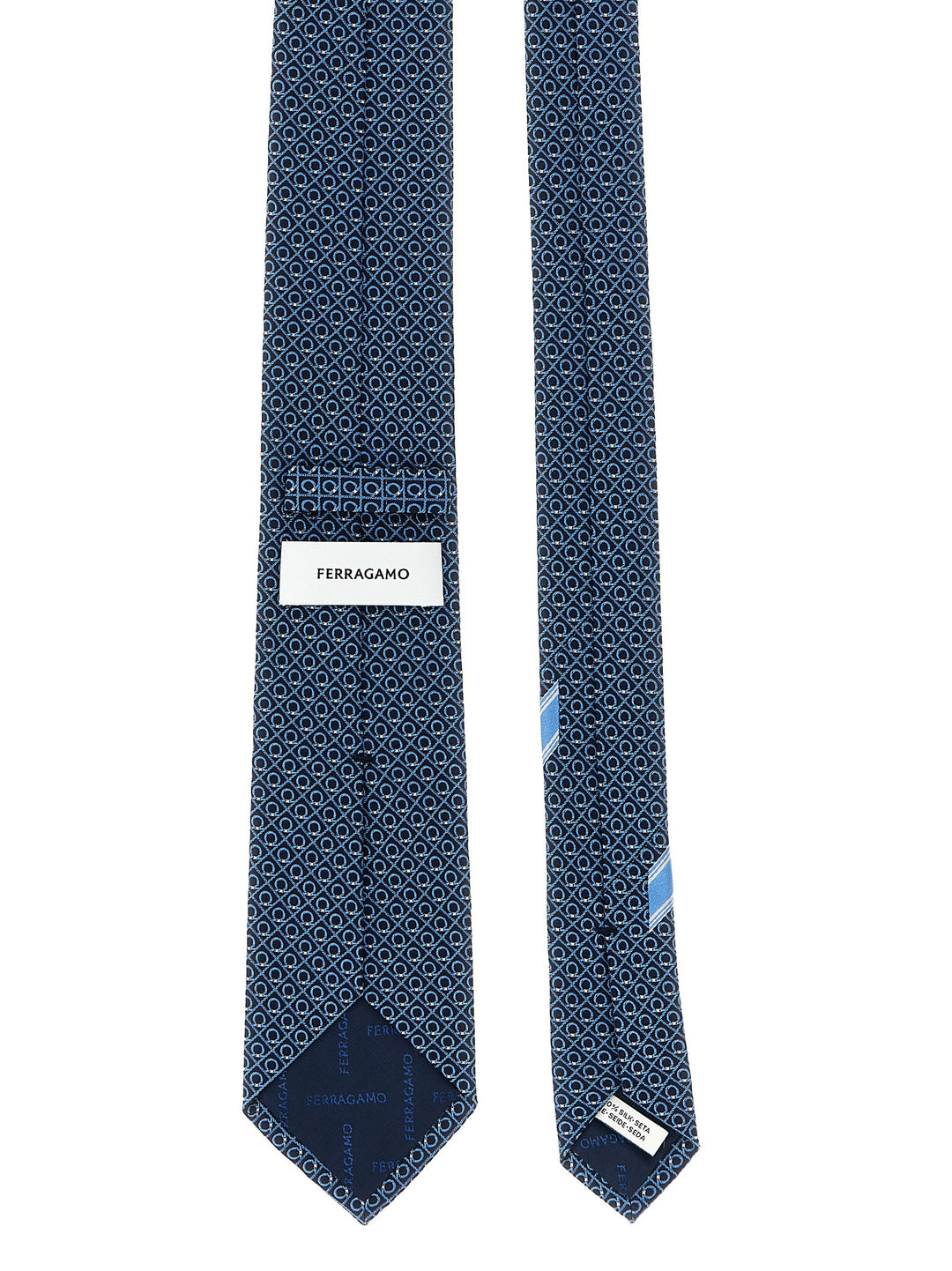 Ferragamo Biella Ties and Papillon - Blue | 5ebf87267a2272588f793ff69418f394f01db7c0