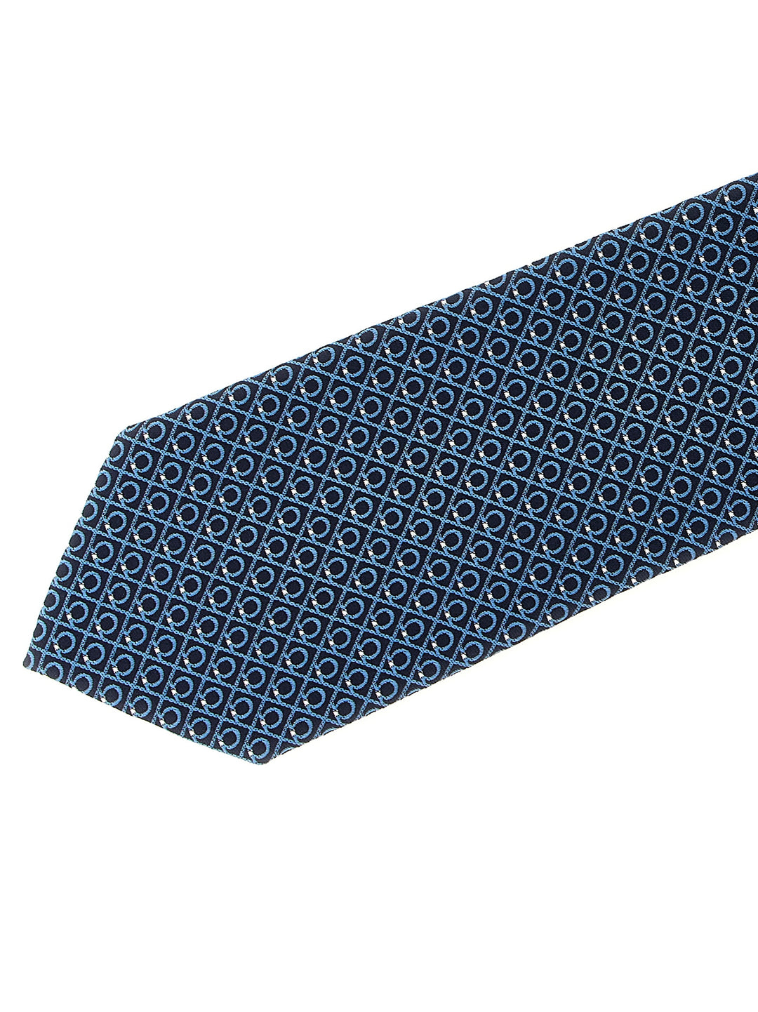Ferragamo Biella Ties and Papillon - Blue | 8731a7dda3257a3c3778a02a1198fd55a633f277