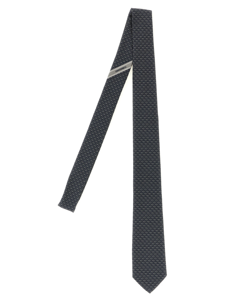 Ferragamo Biella Ties and Papillon - Black | 9eae39d74336d7ce039fc76d08232609f3557080