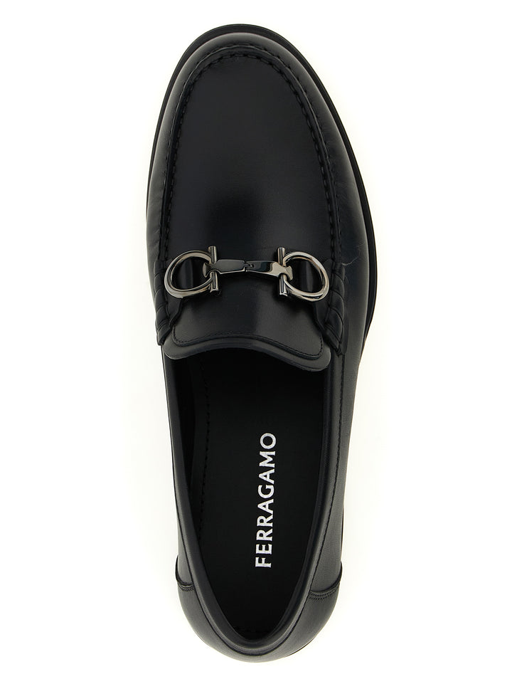 Ferragamo Teatro Loafers - Black | f1d0b586c76e684bf357b13dbce173a5f4c2079f
