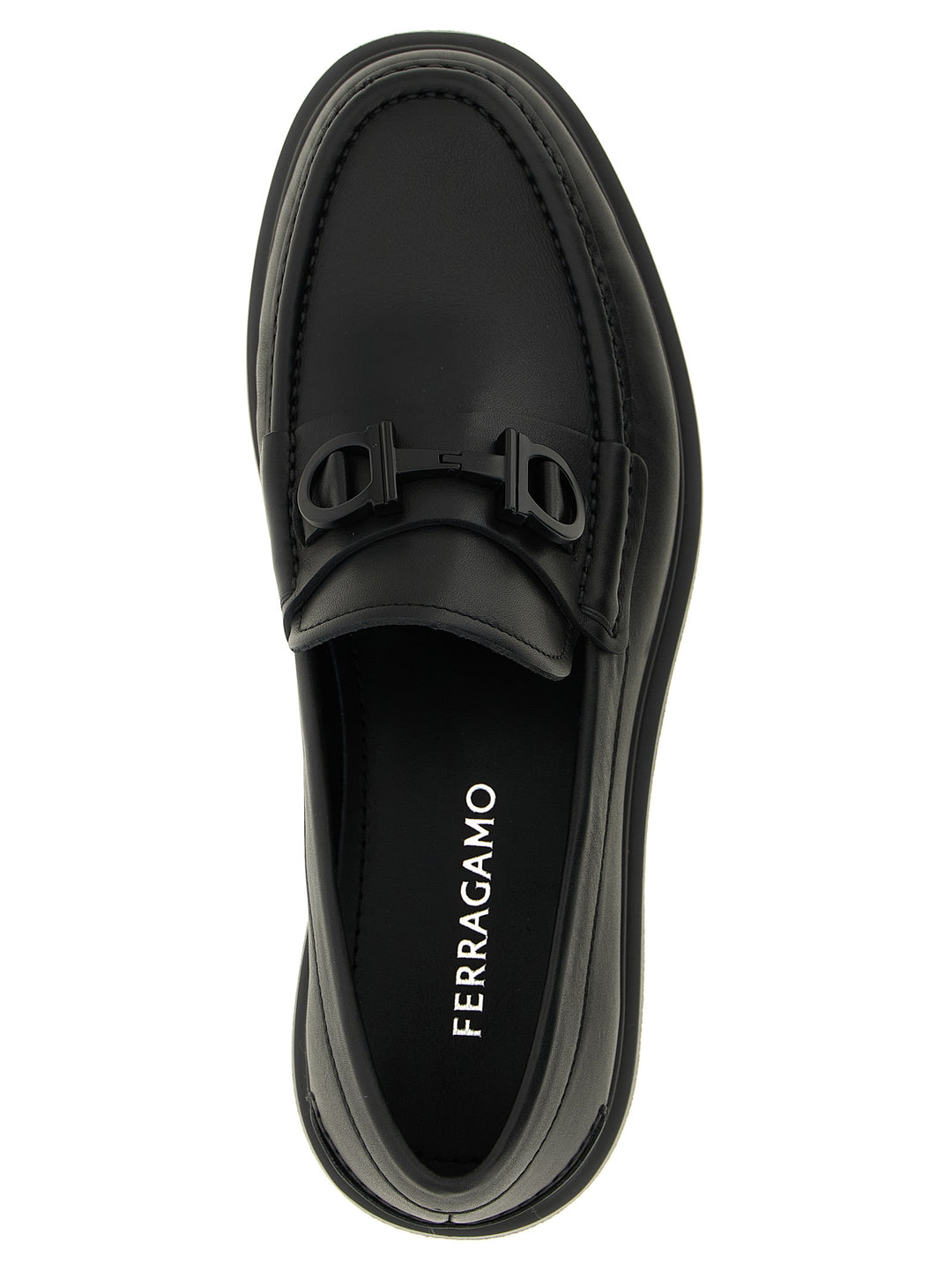 Ferragamo Tobias Loafers - Black | 2586637115230388a589c7f23fabad6d85fe9245