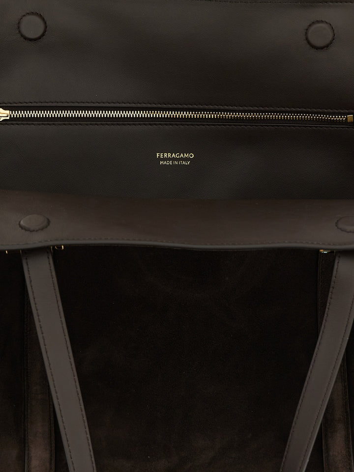 Ferragamo Scarf L Shoulder Bags - Brown | 7dea98e54ef1f3bc8b1470362c2a9af35b78753c