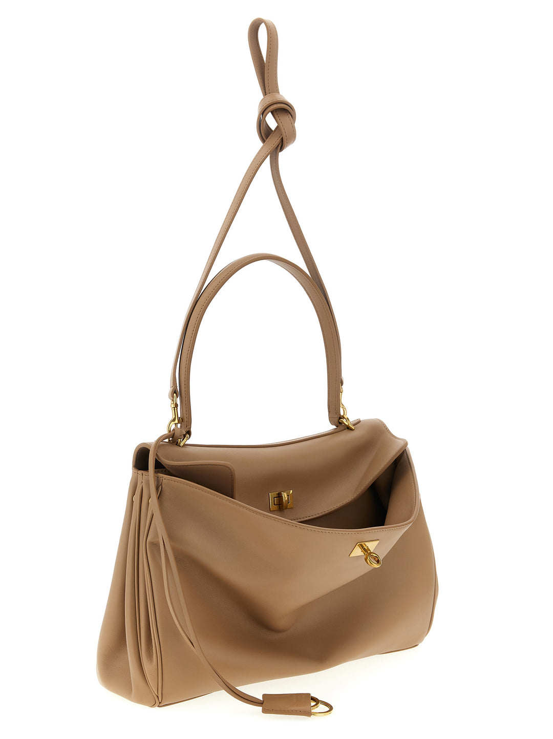 Balenciaga Rodeo Hand Bags - Beige | 0d412e35e4a9554b5be519f07bcf56f063624264