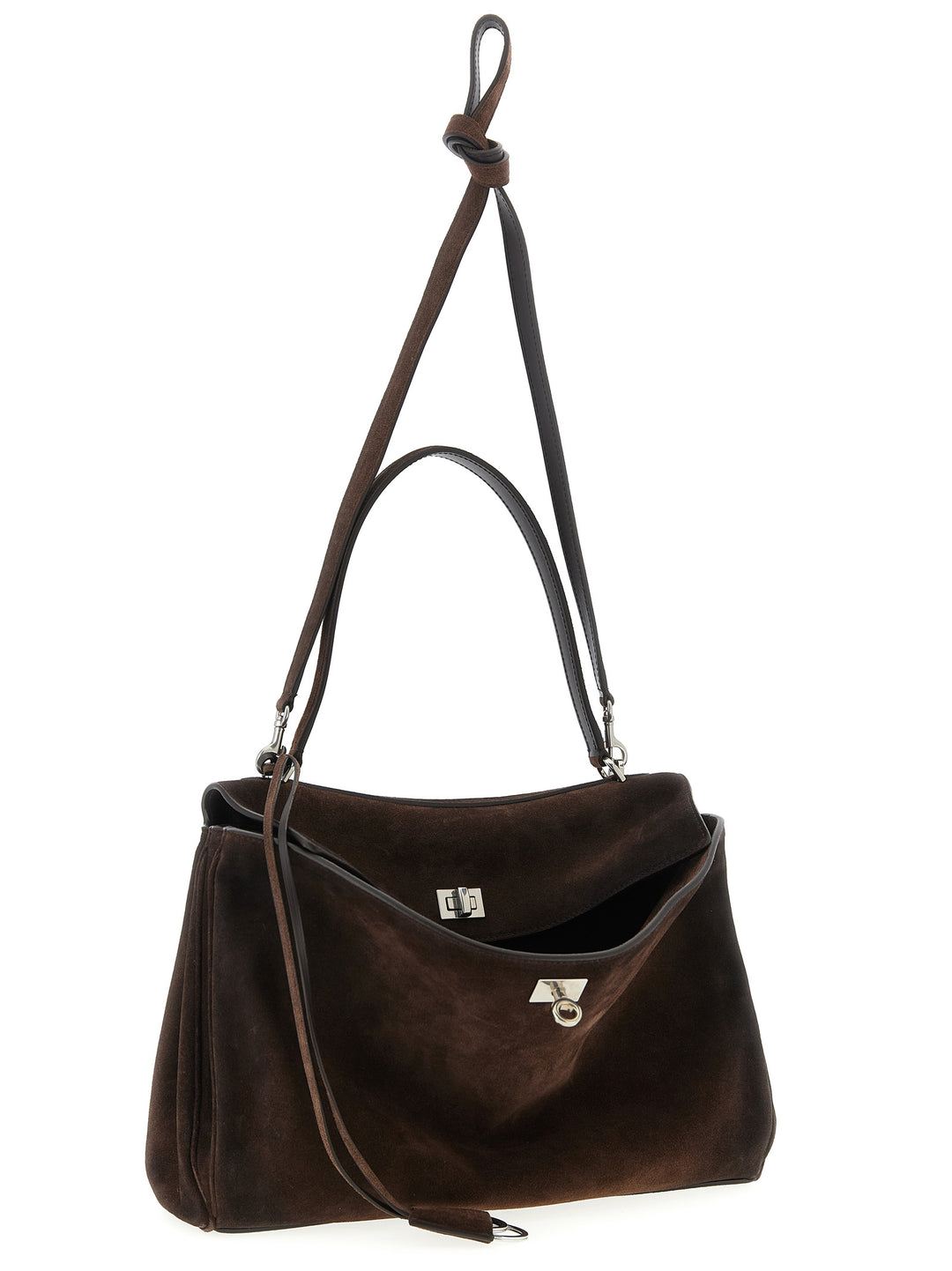 Balenciaga Rodeo Hand Bags - Brown | 31379abc9129cf3852fe0059341bfb32083c13ae