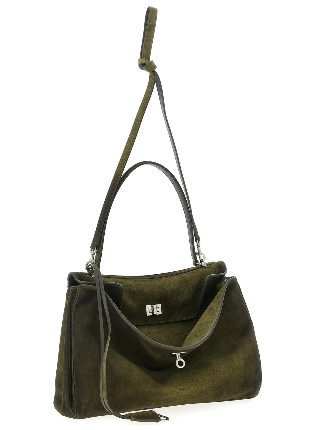 Balenciaga Rodeo Hand Bags - Green | 64a90cbe8a7731e6203068c21d571db5db2ce7f9