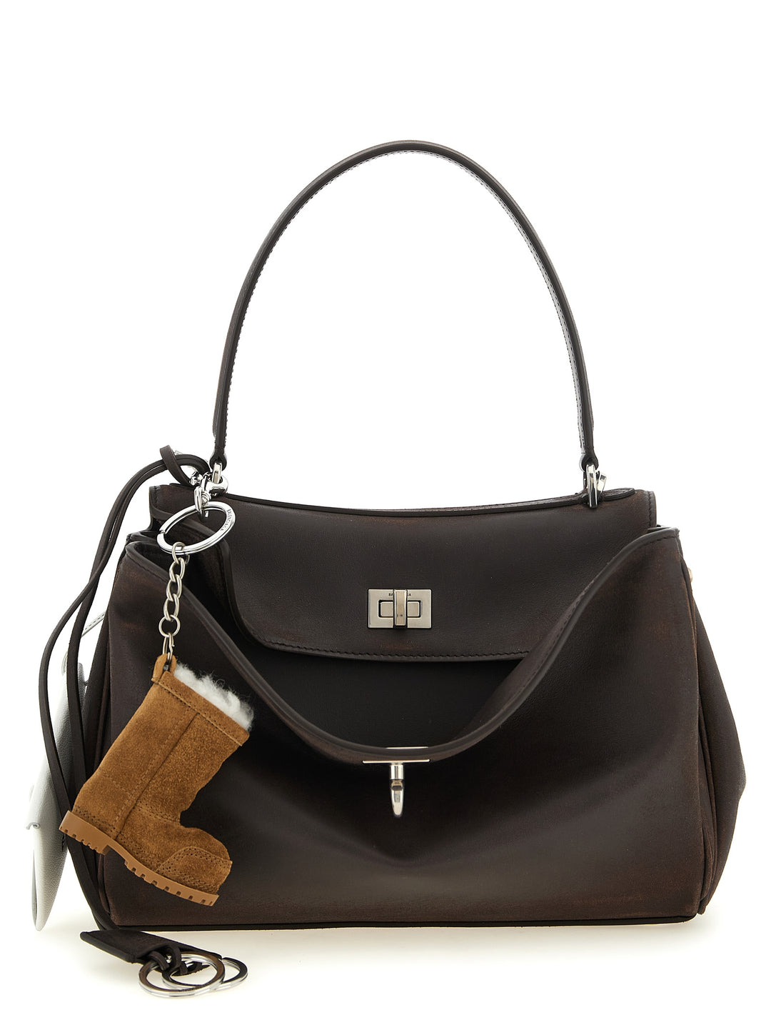 Balenciaga Rodeo Hand Bags - Brown | 4420df16625bb6d6ad1201b5d1e504deaec6e6b3