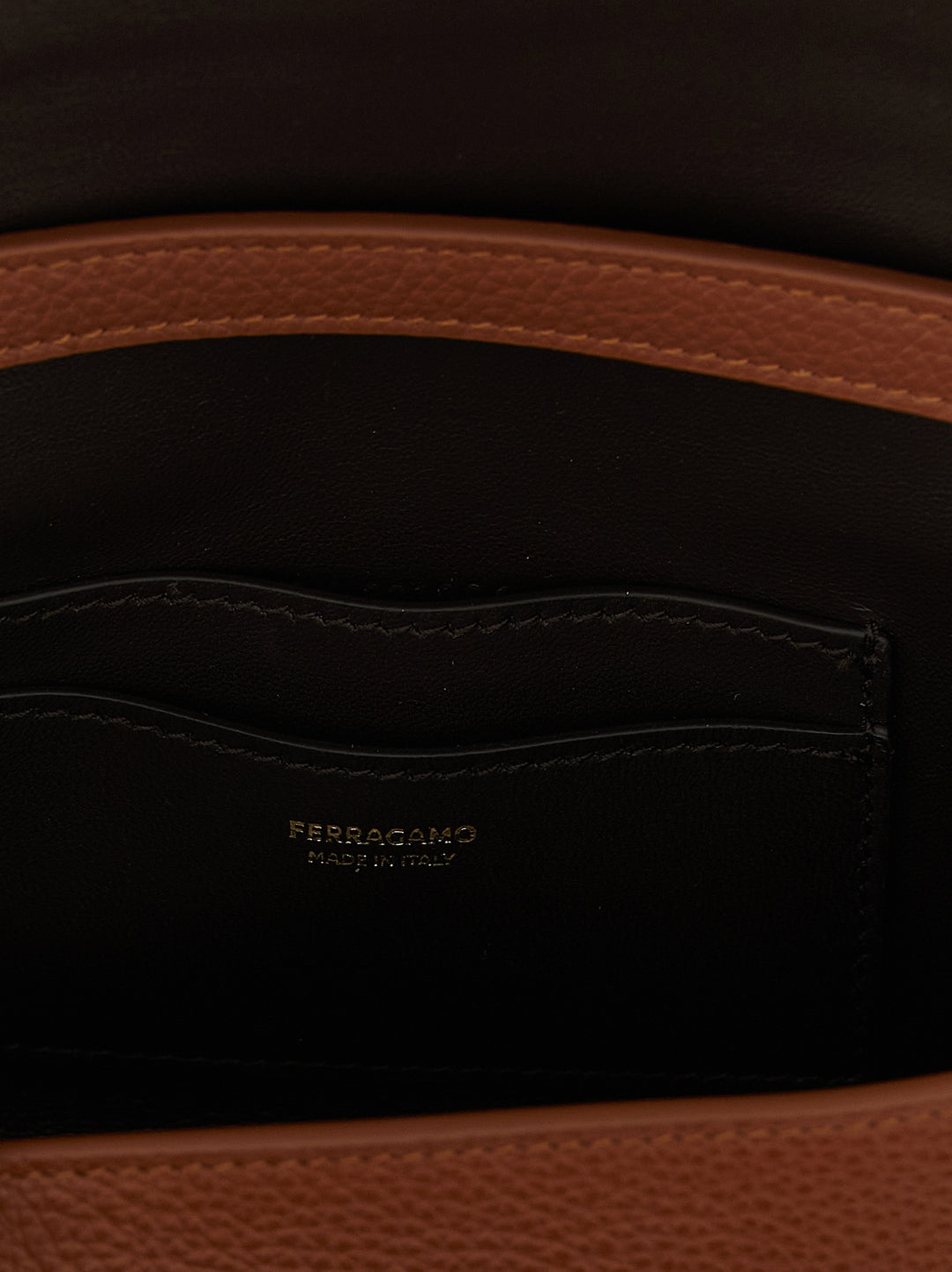 Ferragamo Double Gancini Crossbody Bags - Brown | 31bd72b49910c68e22f1c586720c52ebfac29df8