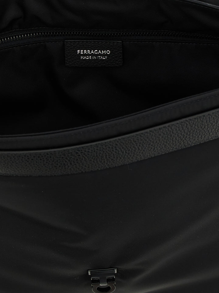 Ferragamo Twins Crossbody Bags - Black | 18cab8ef856a14c5f988e58256ddf9c61b0c737f