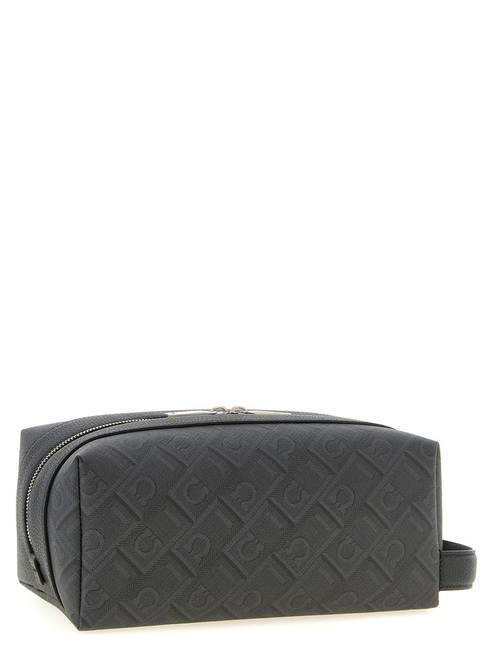 Ferragamo Dopp Kit Beauty - Black | 30a731e6042f87cf7b97e36e5c0436efdcf0e4da