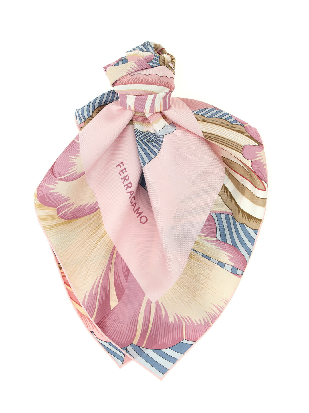 Ferragamo Brezza Scarves and Foulards - Pink | 781b8cbe5336419b5d2a67484eea695e54ef13b3