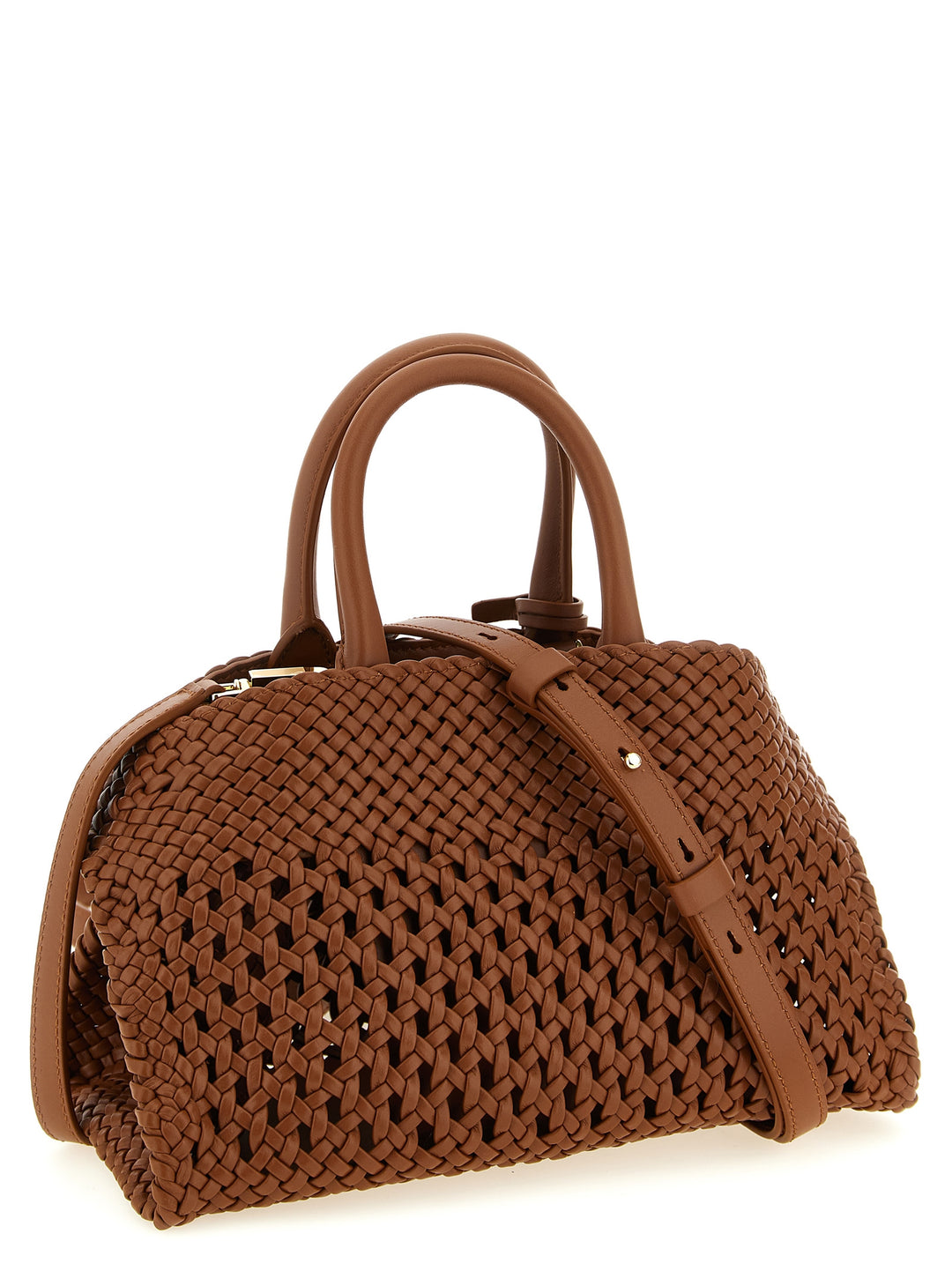 Ferragamo Hug Mini Hand Bags - Brown | b212673cb9702689606f25af3d718f14ee18a800