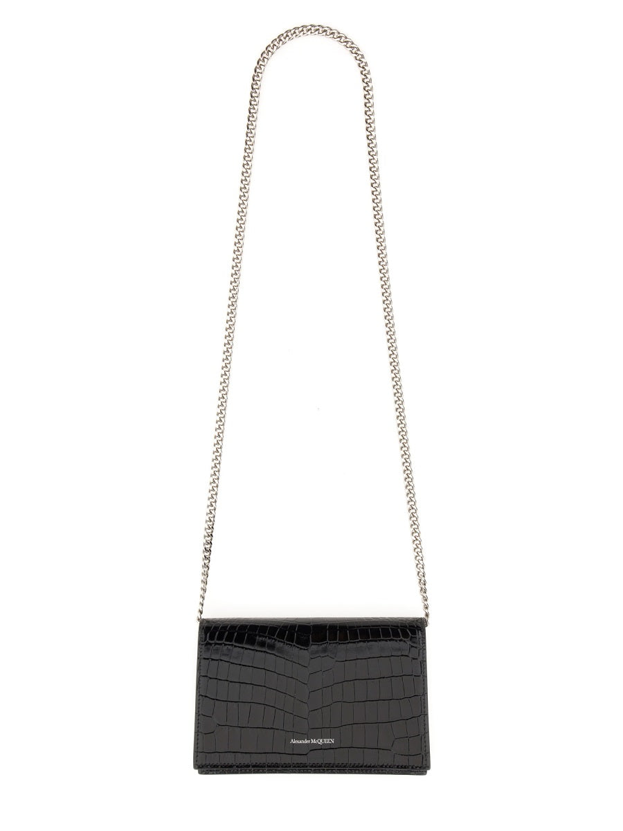 Alexander McQueen Shoulder Bags - Black | Wanan Luxury
