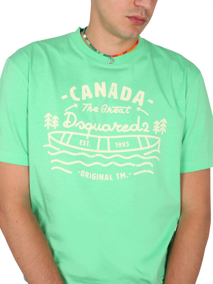 Dsquared2 T shirts - Green | Wanan Luxury