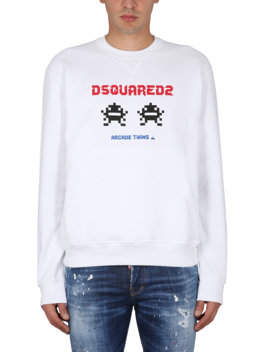 Dsquared2 Sweatshirts - White | Wanan Luxury